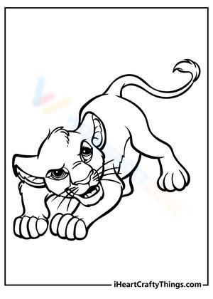 Angry Lion King