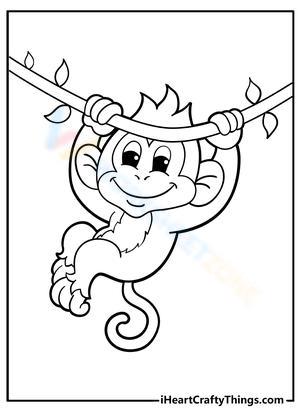 Cute Little Monkey: An Animal Adventure