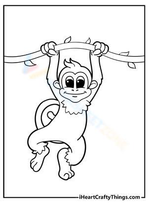 Swing into Learning with a Lovely Monkey Worksheet!