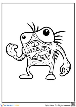 Angry monster