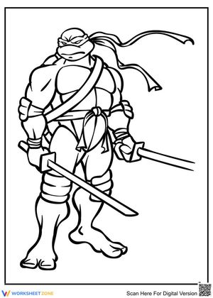 A ninja turtle
