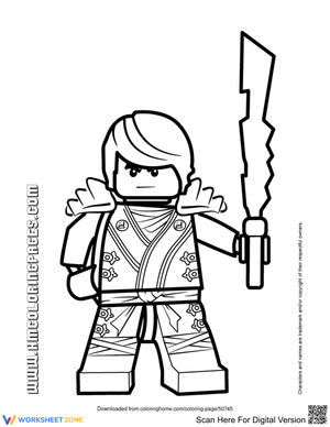 Ninjago Coloring Page | Essential Grade K-2 Printable
