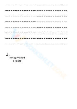 Preschool Handwriting Worksheet | Essential Printable