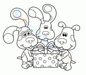 Blues Clues and gift