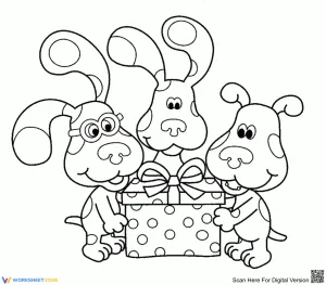 Blues Clues and gift