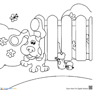 Blues Clues playing