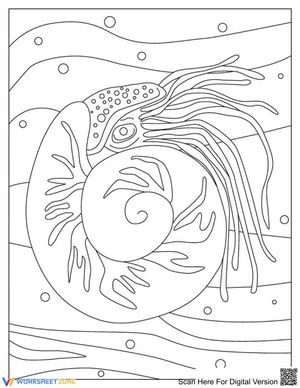 Ocean Life Coloring Page | Essential Grade K-5 Ready