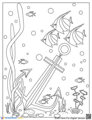 Ocean Life Coloring Page | Essential Grade K-2 Printable