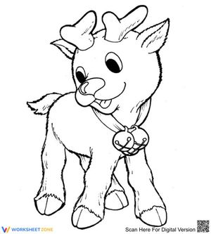 A reindeer