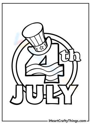 Independence Day Coloring Pages