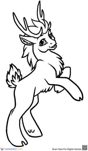 Girly reindeer