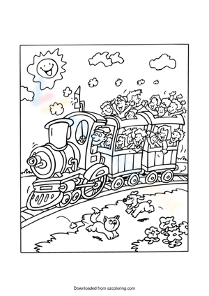 Train Full of Customers Worksheet