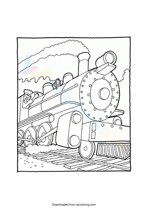 Happy Train: An Engaging Transportation Worksheet
