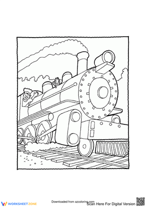 Happy Train: An Engaging Transportation Worksheet