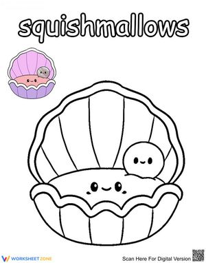 Cute Squishmallows Worksheet