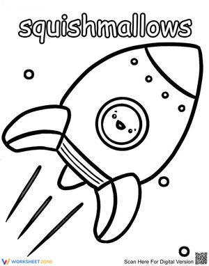 Rocket in space