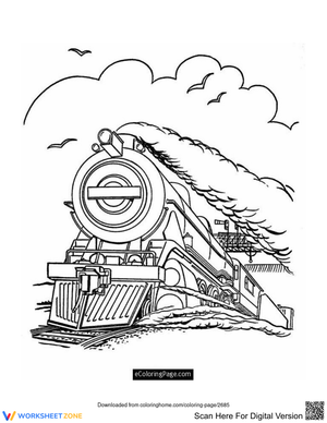 Train on the Rail Worksheet