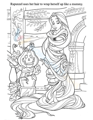 Rapunzel wrapped up