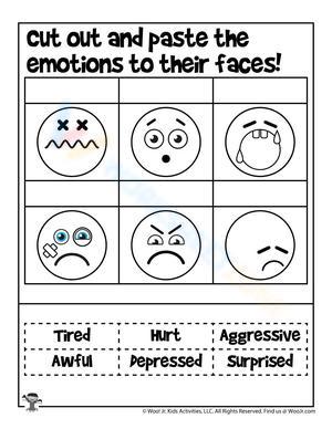 Identify Emotions: A Practice Worksheet