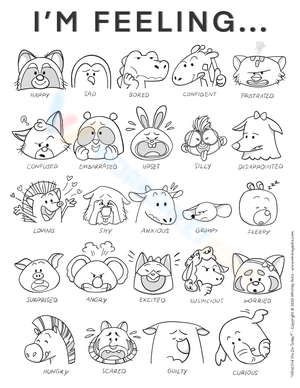 Feelings Expression Activity Sheet