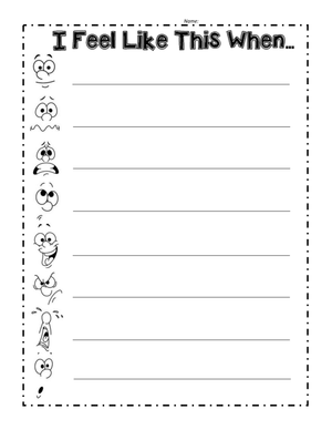 Worksheet on Emotional Association