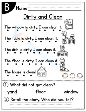 Hygiene Basics: Dirty and Clean