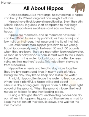 All About Hippos: Discovering Hippopotamus Facts
