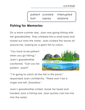 Fishing for Memories:  Memory Recall Game