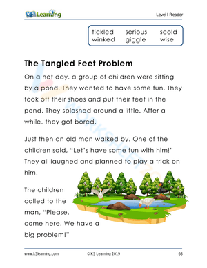 The Tangled Feet Problem:  Logical Problem Solving