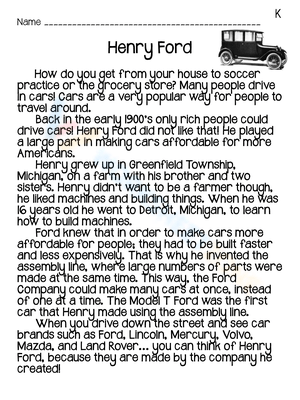 Henry Ford: Exploring History and Innovation