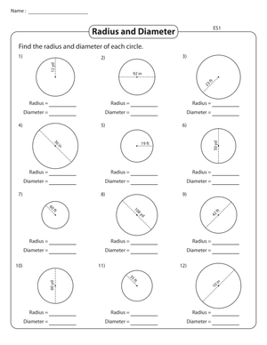 Radius and Diameter: Circle Measurement Basics