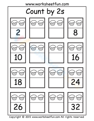 Count by 2s