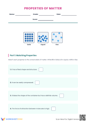 Exploring Properties of Matter