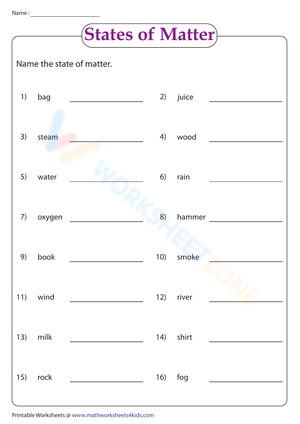 Exploring States of Matter