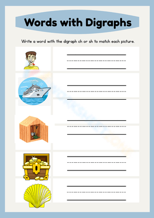 ch sh worksheet