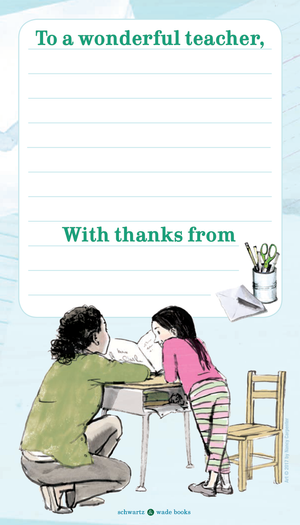 Writing a Letter to My Teacher Template