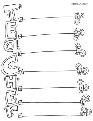 Teacher Poem: Creative Writing Activity