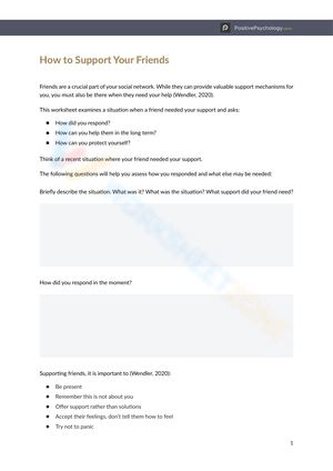 How to Support Your Friends Social Skills