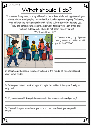 What Should I Do? Problem-Solving Scenarios