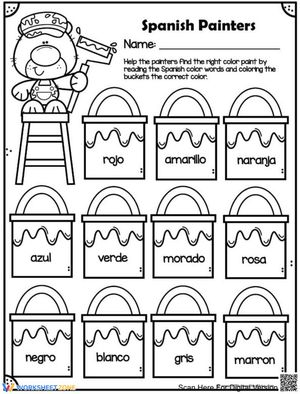 Explore Spanish Painters with this Worksheet