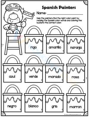 Explore Spanish Painters with this Worksheet