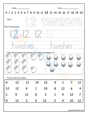 Learning Number 12: Basic Number Recognition