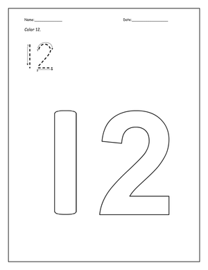 Learning Number 12: Introduction for Beginners