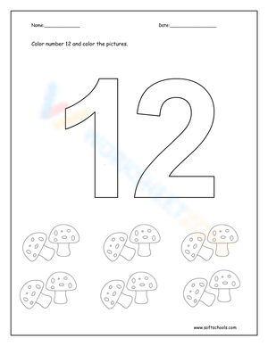 Fun with Number Twelve: Activity Worksheet