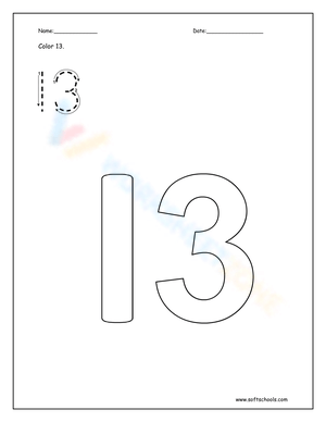 Learning Number 13: Basic Recognition Skills