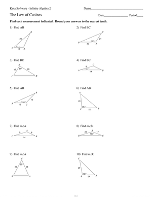 The Law of Cosines