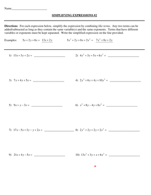 Simplifying Expressions: Advanced Techniques