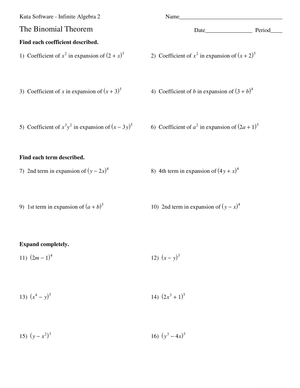 Understanding the Binomial Theorem