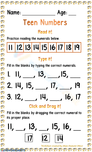 Typing Practice Worksheet