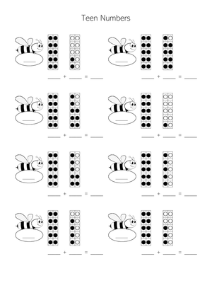 Learning Teen Numbers